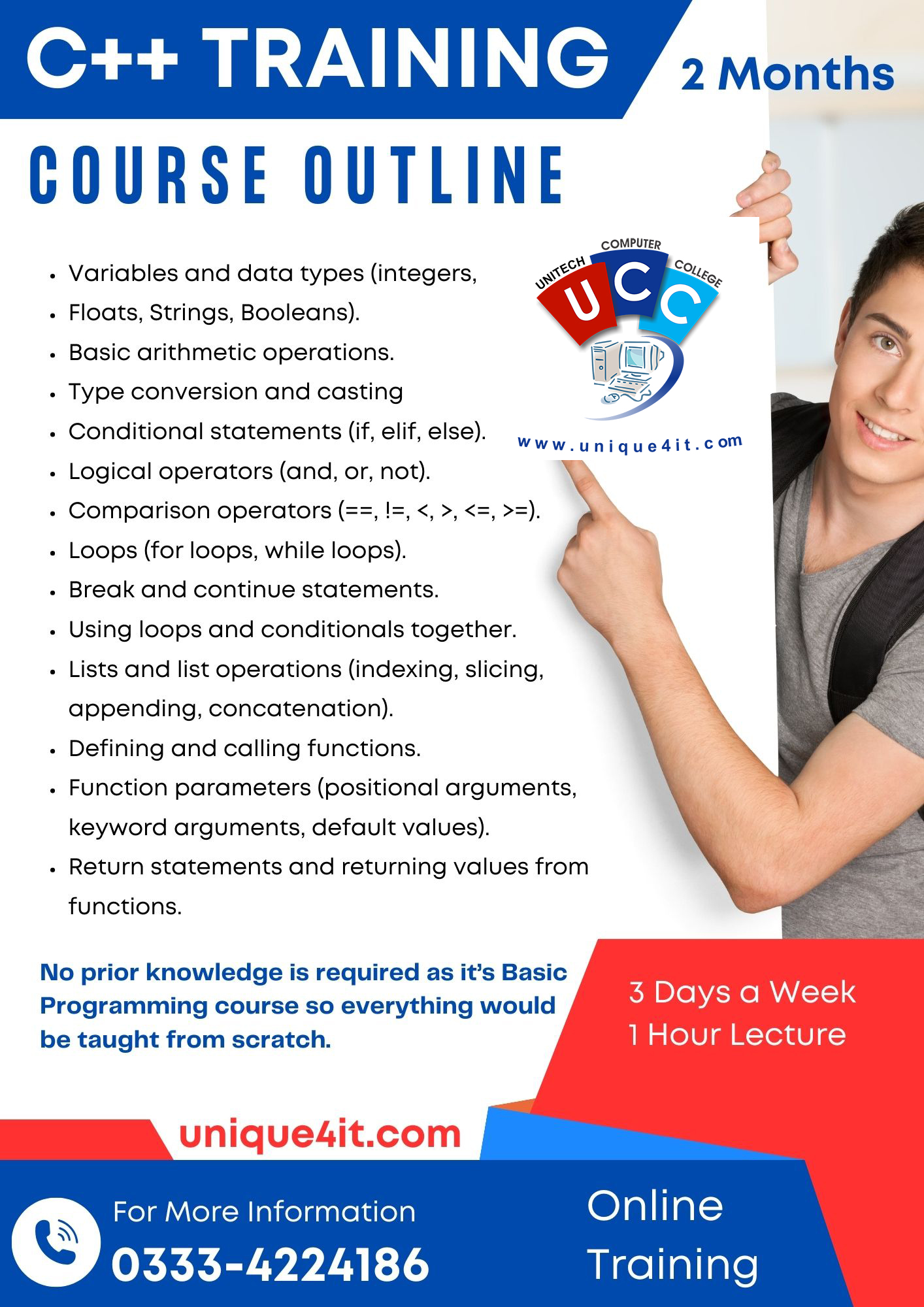 basic programming course in lahore, c++ course in lahore , c++ training in lahore